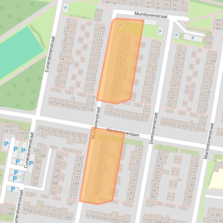 Kaart van postcodegebied 5037BA.