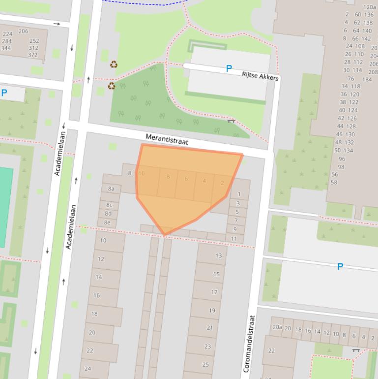 Kaart van postcodegebied 5037JR.