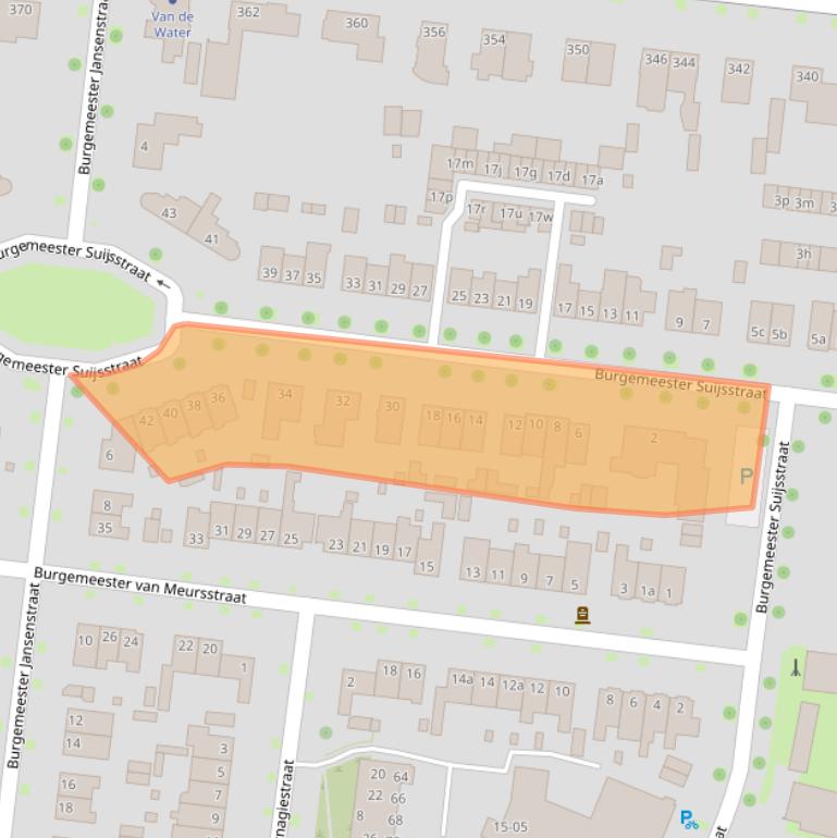 Kaart van postcodegebied 5037MD.