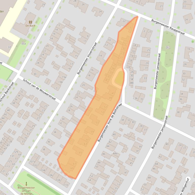 Kaart van postcodegebied 5037NK.