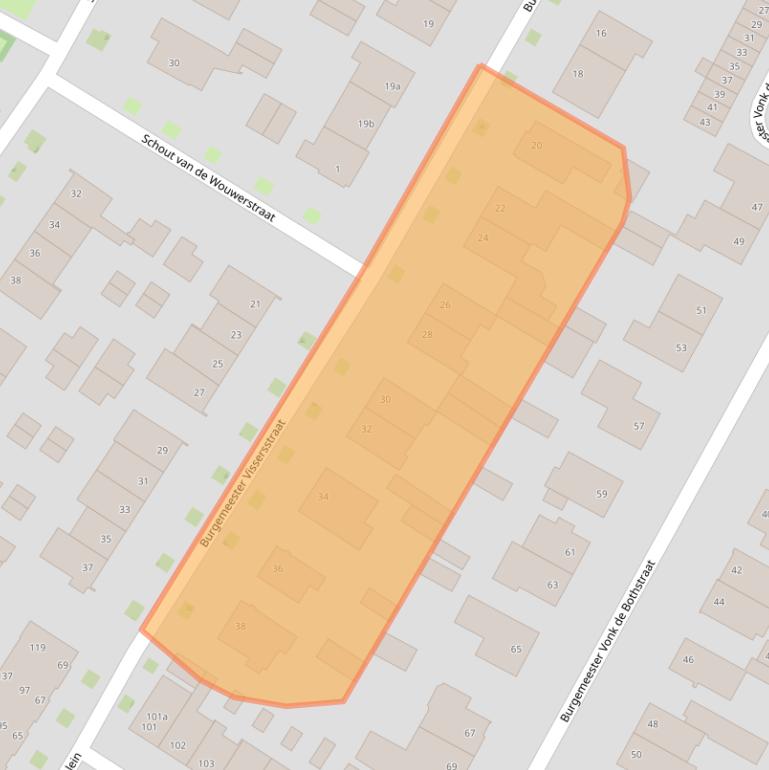 Kaart van postcodegebied 5037PR.