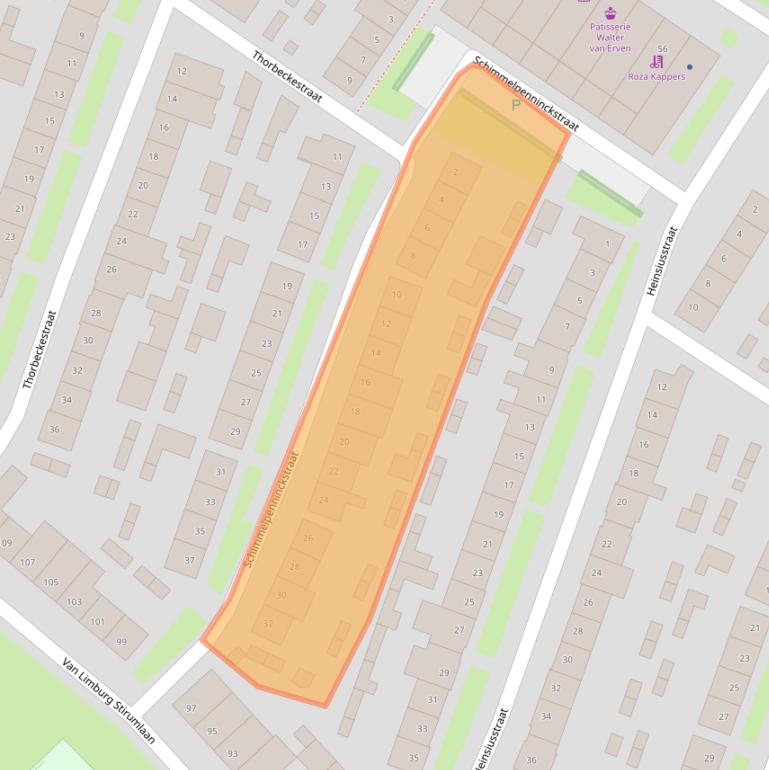 Kaart van postcodegebied 5037RK.