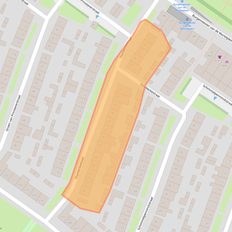 Kaart van postcodegebied 5037RM.