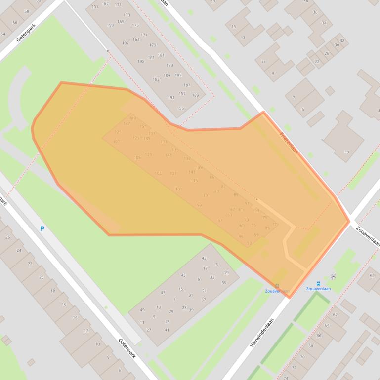 Kaart van postcodegebied 5037SM.