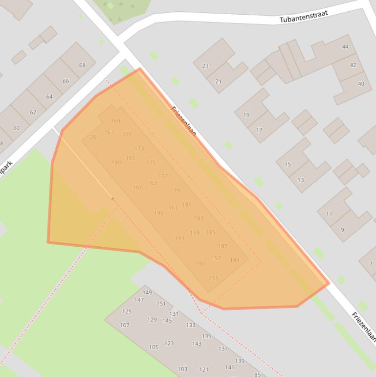 Kaart van postcodegebied 5037SN.