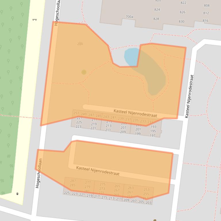 Kaart van postcodegebied 5037TM.