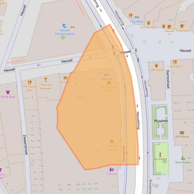 Kaart van postcodegebied 5038DT.