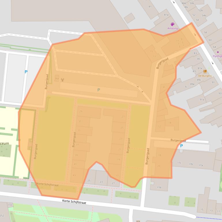 Kaart van postcodegebied 5038EP.