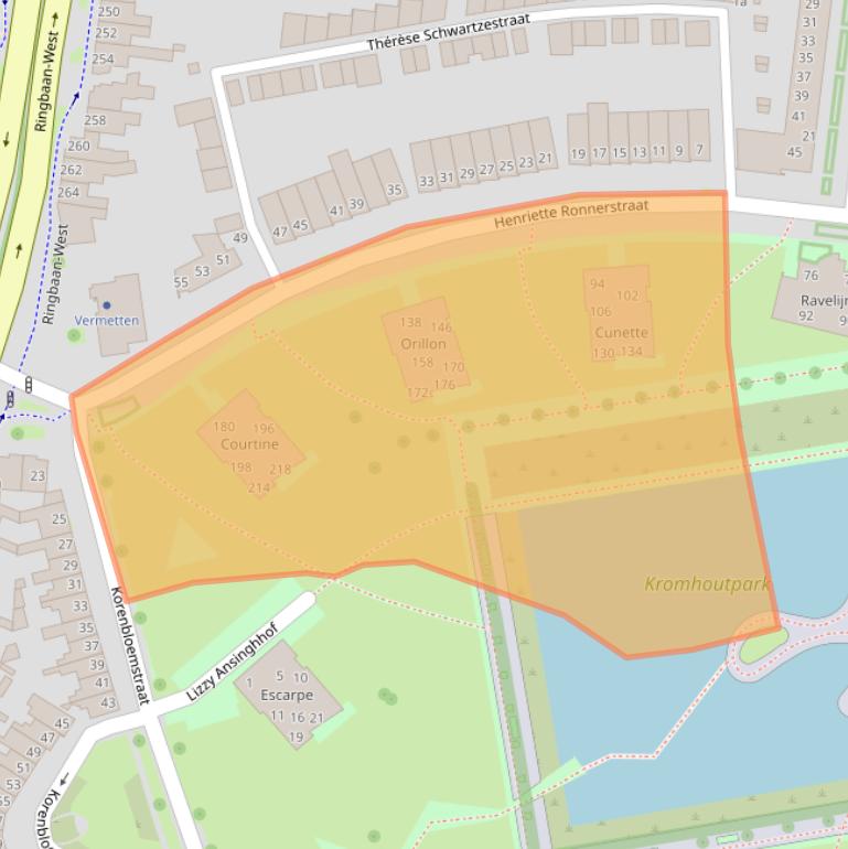 Kaart van postcodegebied 5038KK.