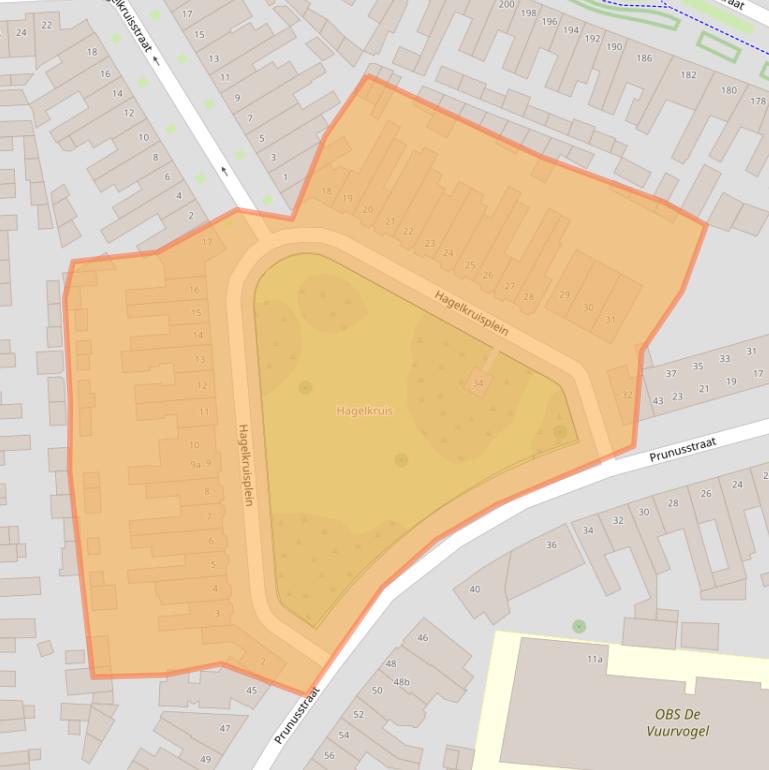 Kaart van postcodegebied 5038ME.
