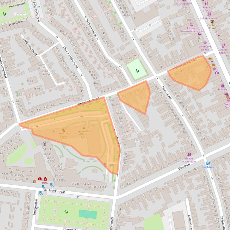 Kaart van postcodegebied 5041AR.