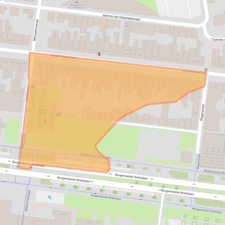 Kaart van postcodegebied 5041DH.