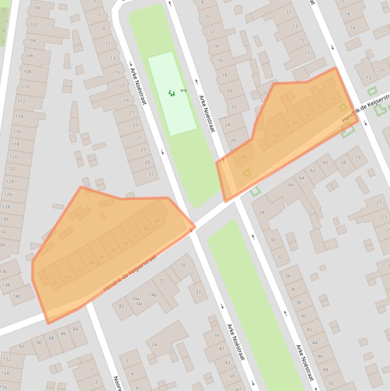 Kaart van postcodegebied 5041JB.