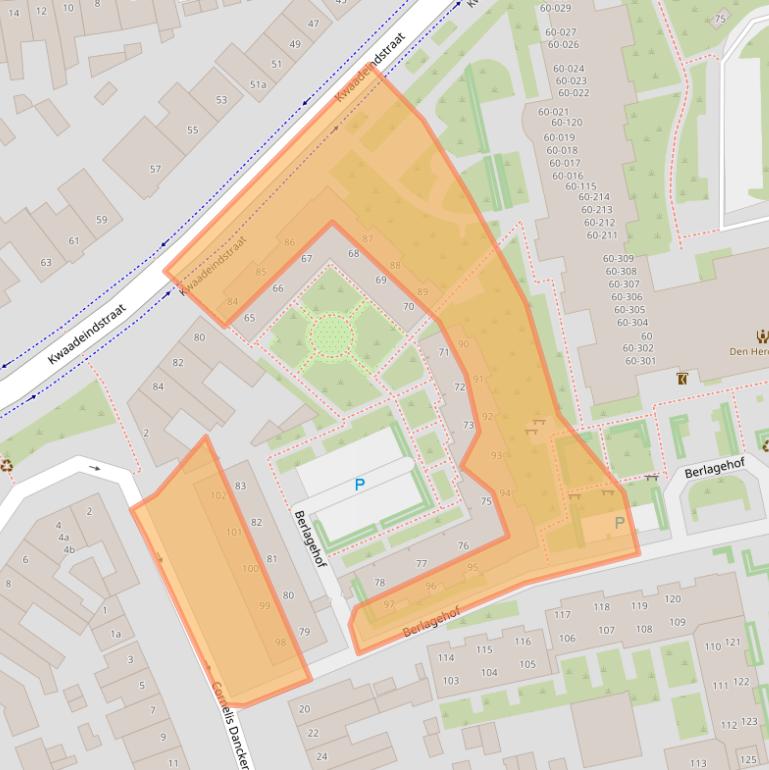 Kaart van postcodegebied 5041JV.