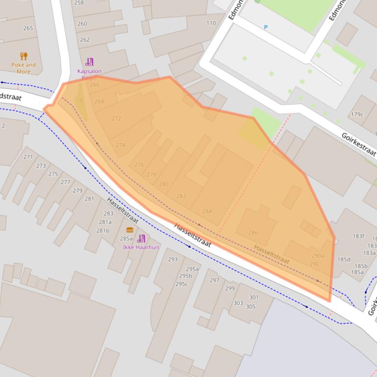 Kaart van postcodegebied 5041MB.