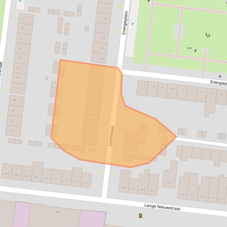 Kaart van postcodegebied 5041NK.