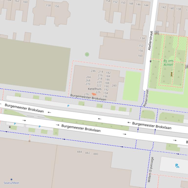 Kaart van postcodegebied 5041RN.