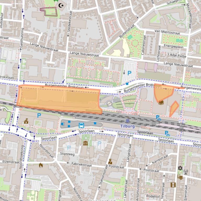 Kaart van postcodegebied 5041SG.