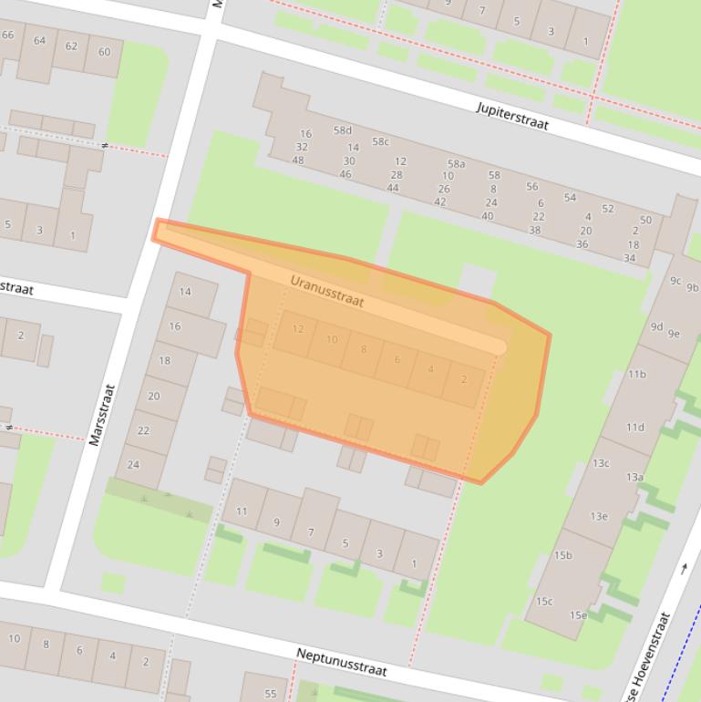 Kaart van postcodegebied 5042AK.