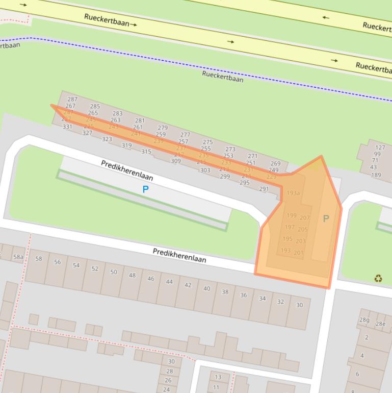 Kaart van postcodegebied 5042CD.