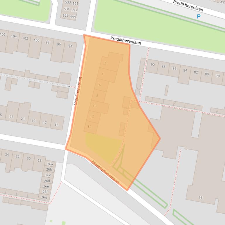 Kaart van postcodegebied 5042CR.