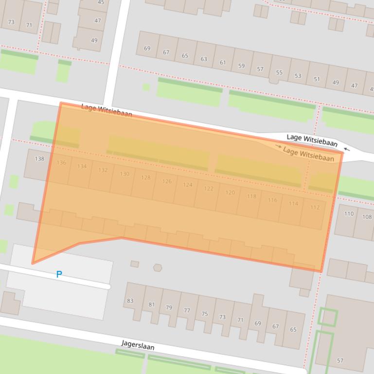 Kaart van postcodegebied 5042DC.