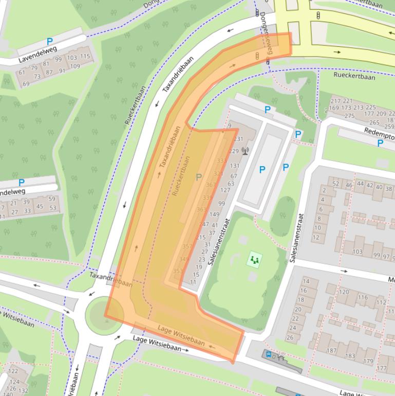 Kaart van postcodegebied 5042DT.