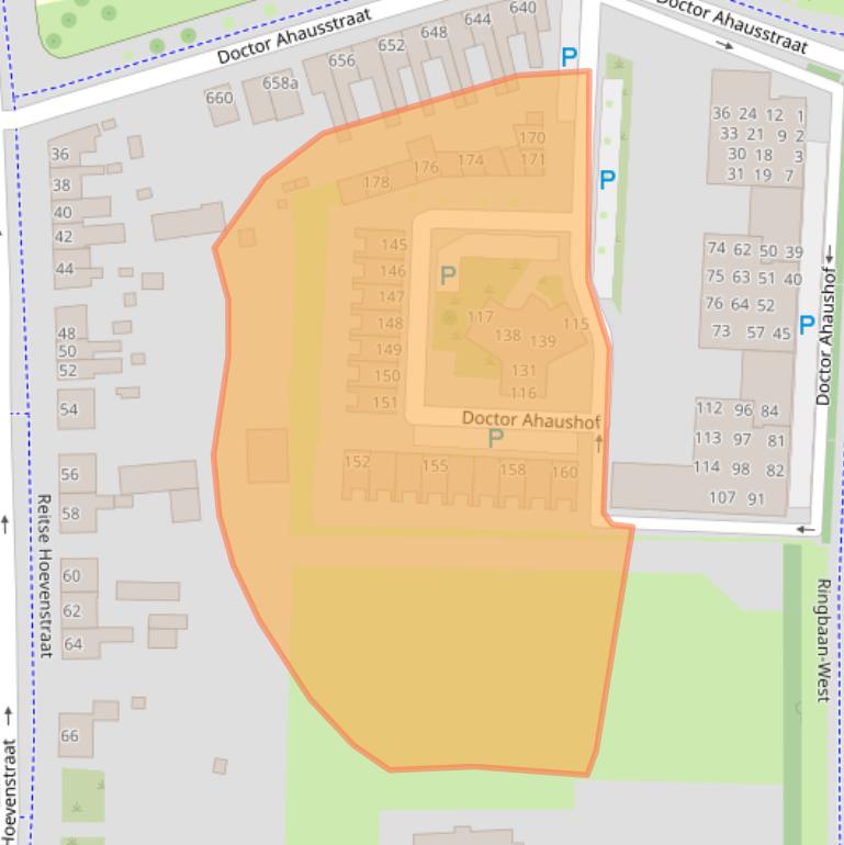 Kaart van postcodegebied 5042EM.