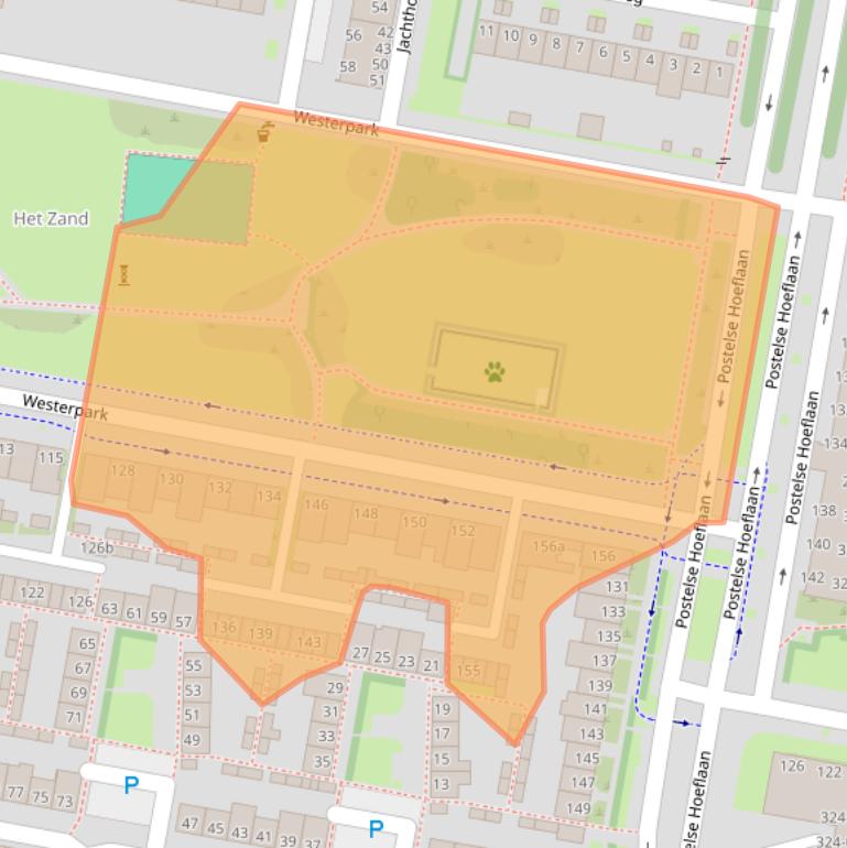 Kaart van postcodegebied 5042MK.