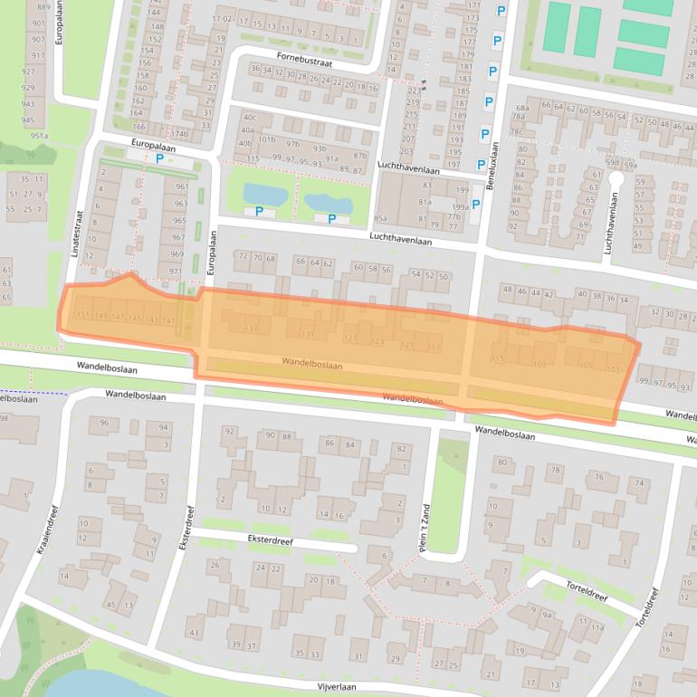 Kaart van postcodegebied 5042PC.