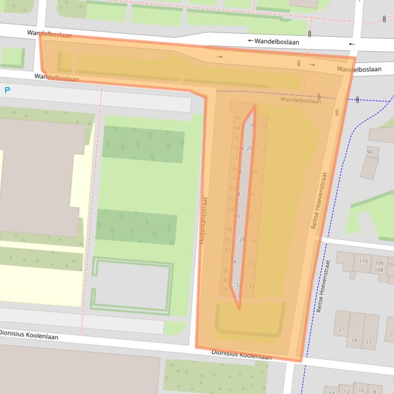 Kaart van postcodegebied 5042PH.