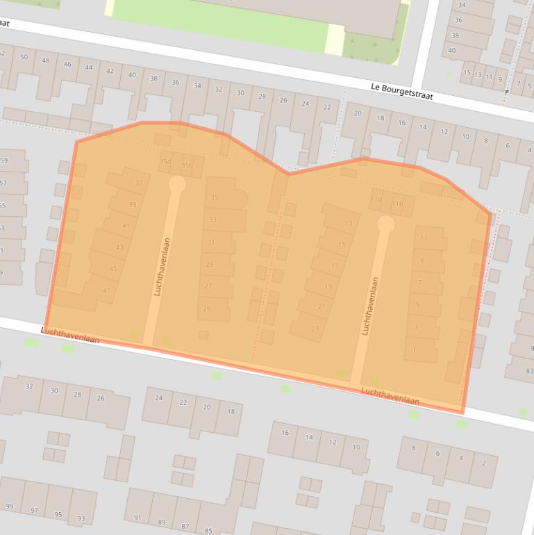 Kaart van postcodegebied 5042TA.