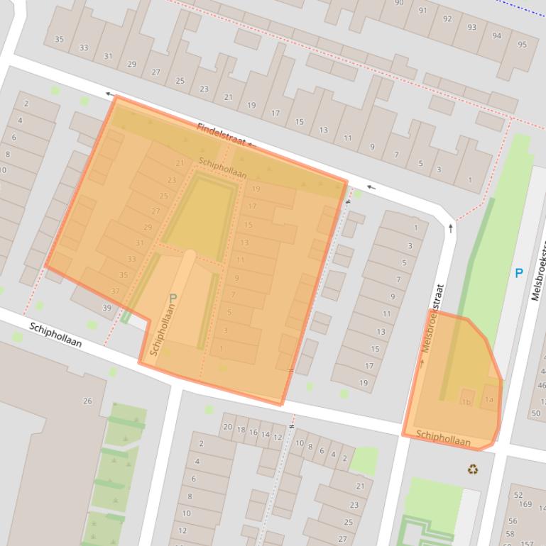 Kaart van postcodegebied 5042TN.