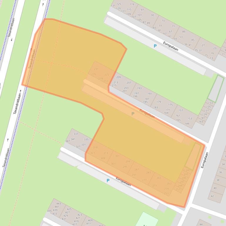 Kaart van postcodegebied 5042ZG.