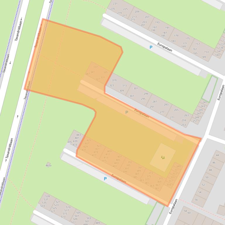 Kaart van postcodegebied 5042ZH.