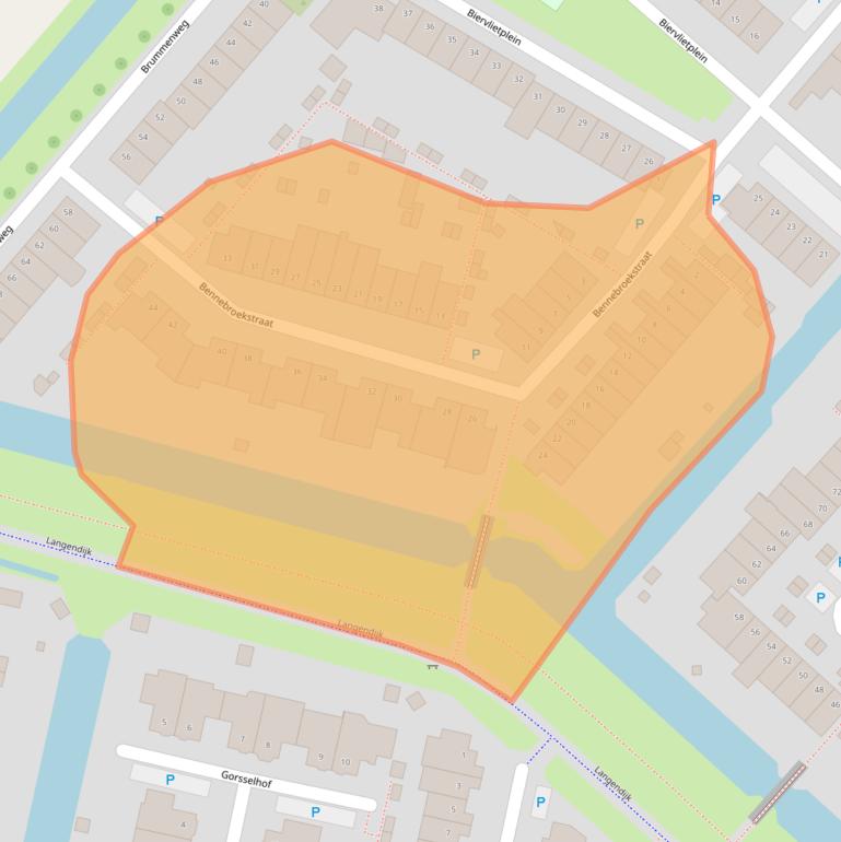 Kaart van postcodegebied 5043AC.