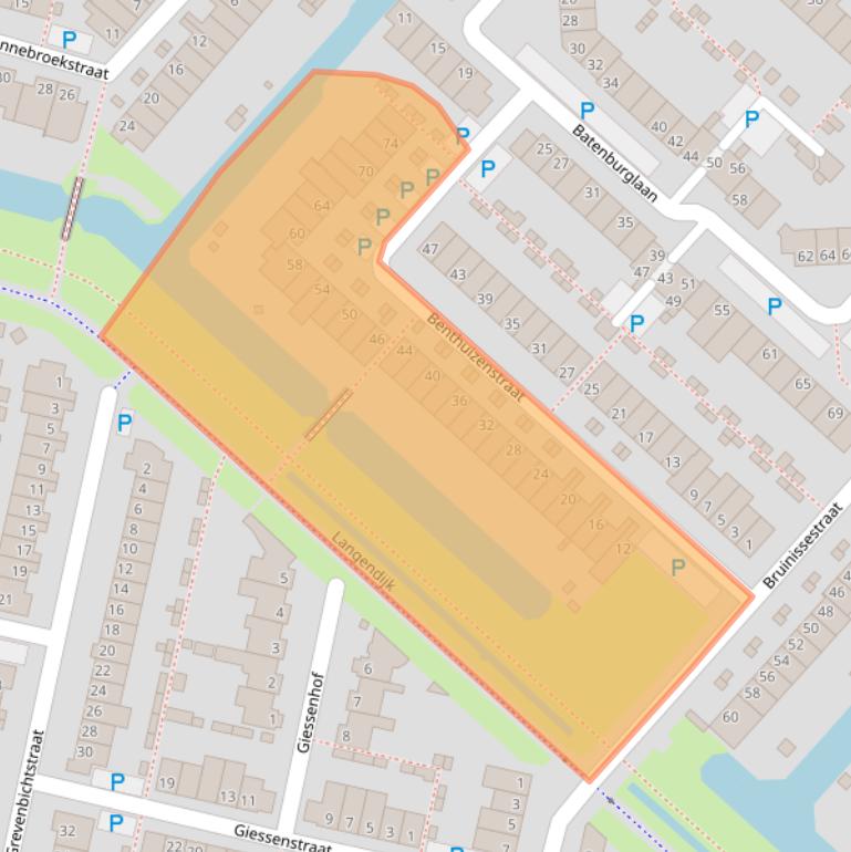 Kaart van postcodegebied 5043AS.