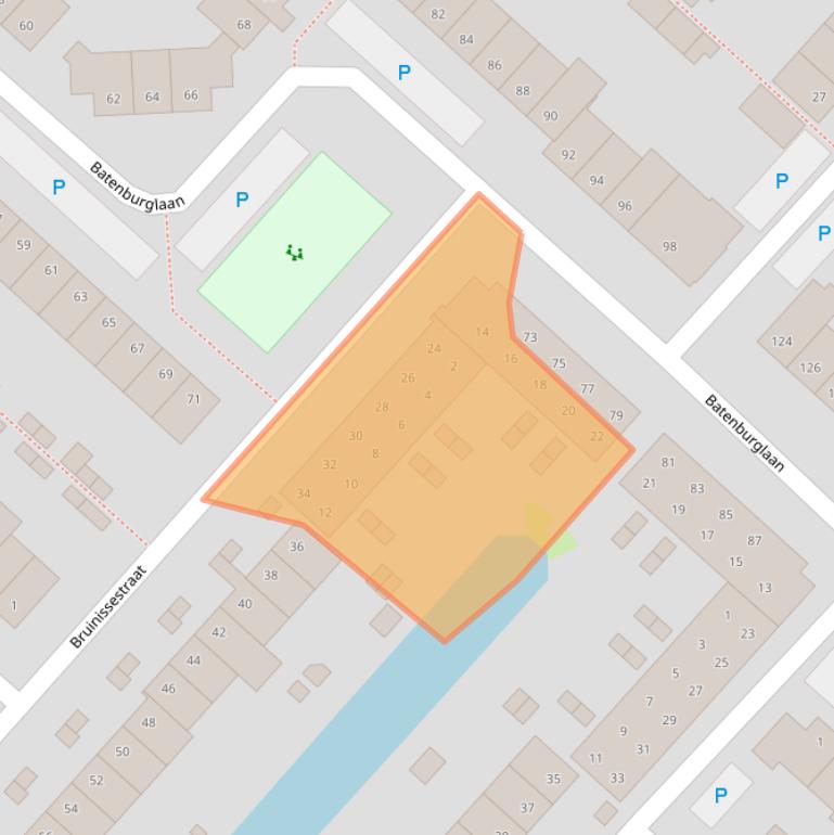 Kaart van postcodegebied 5043AV.