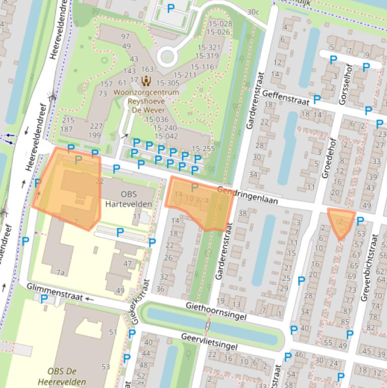 Kaart van postcodegebied 5043LL.
