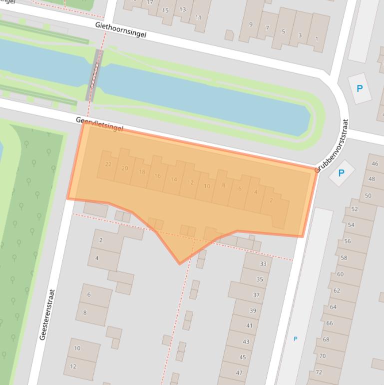 Kaart van postcodegebied 5043NB.