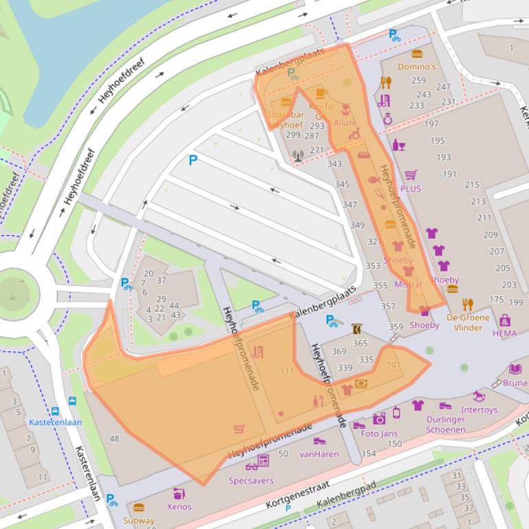 Kaart van postcodegebied 5043RB.