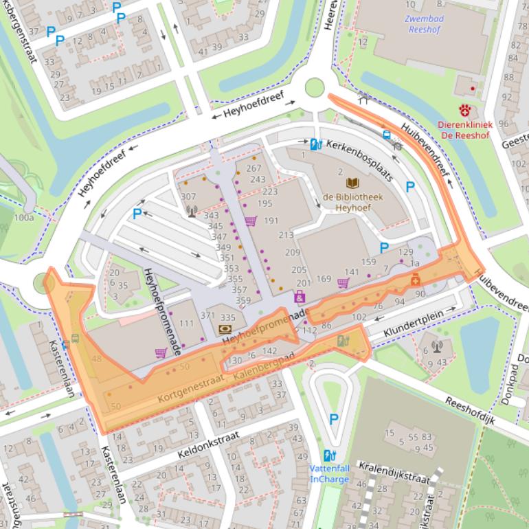 Kaart van postcodegebied 5043RM.