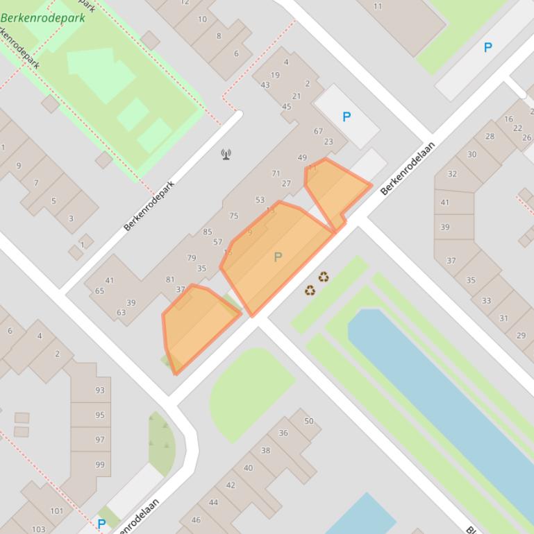 Kaart van postcodegebied 5043WD.