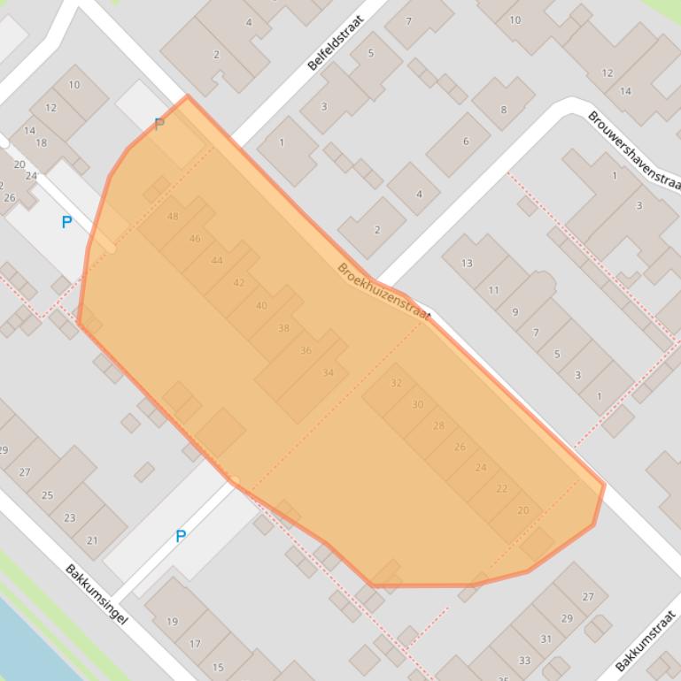 Kaart van postcodegebied 5043WJ.