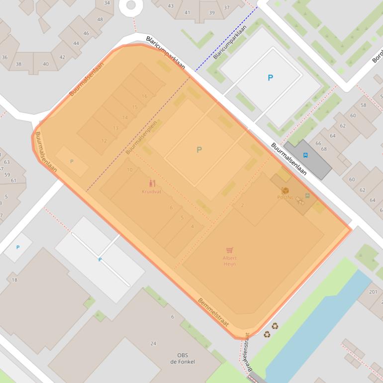 Kaart van postcodegebied 5043XL.