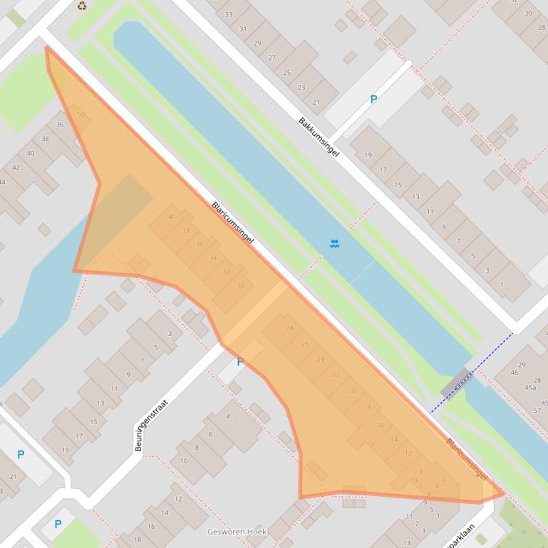 Kaart van postcodegebied 5043XS.