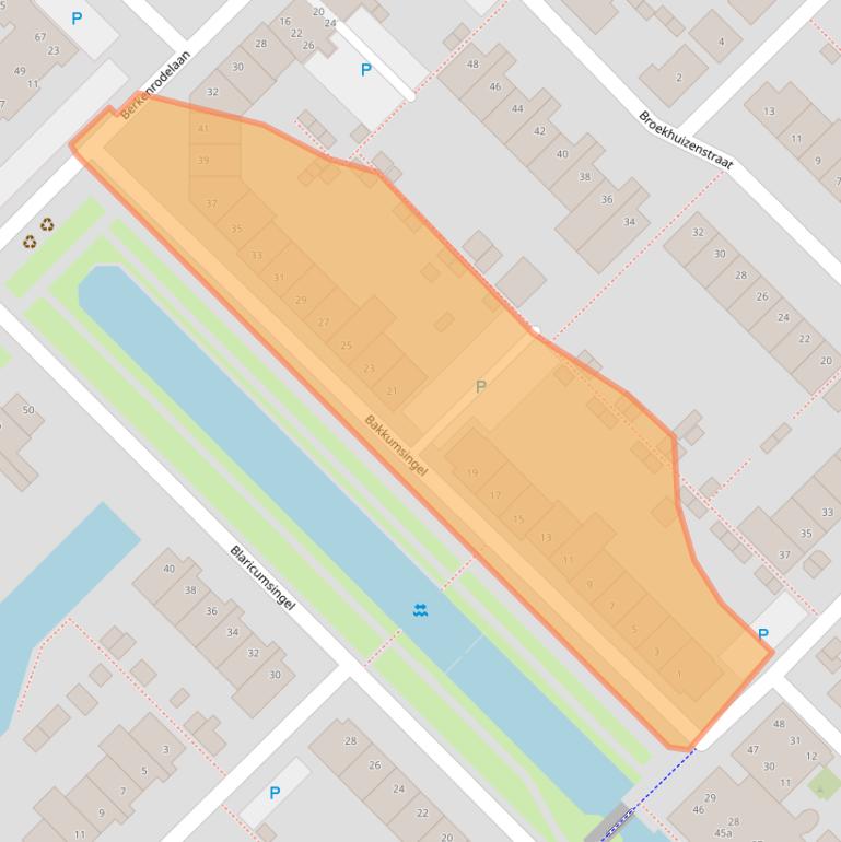 Kaart van postcodegebied 5043XT.