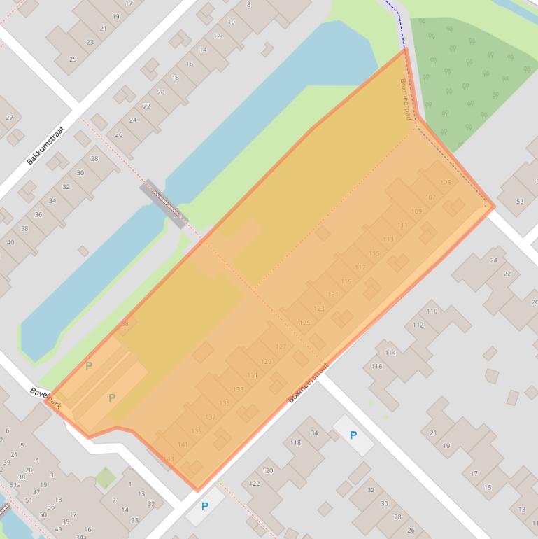 Kaart van postcodegebied 5043ZC.