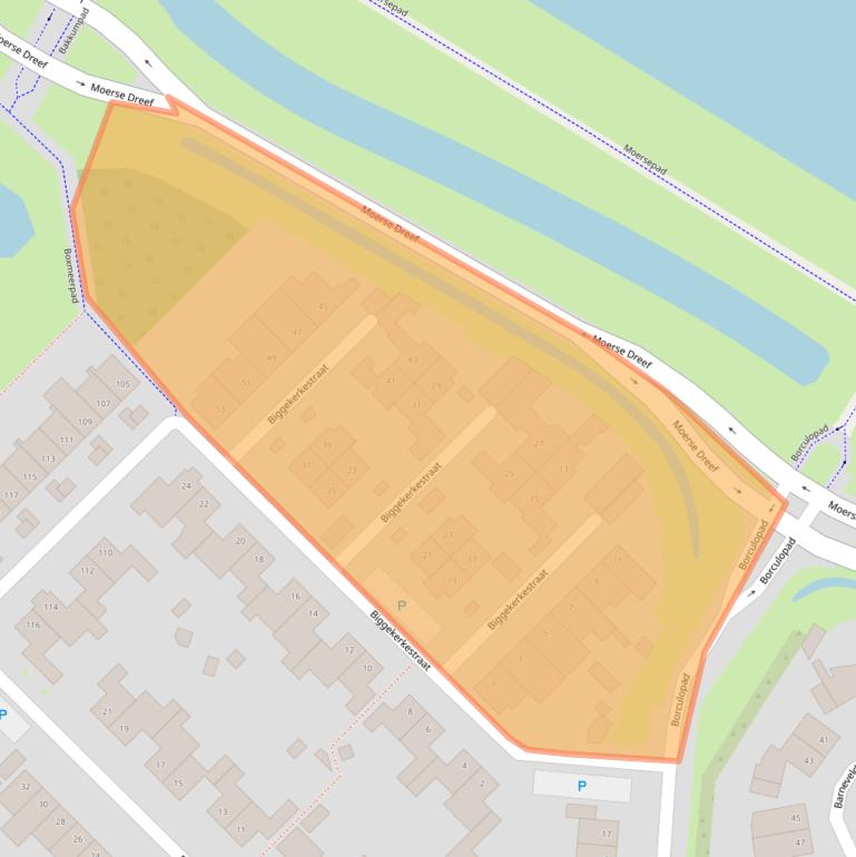 Kaart van postcodegebied 5043ZG.