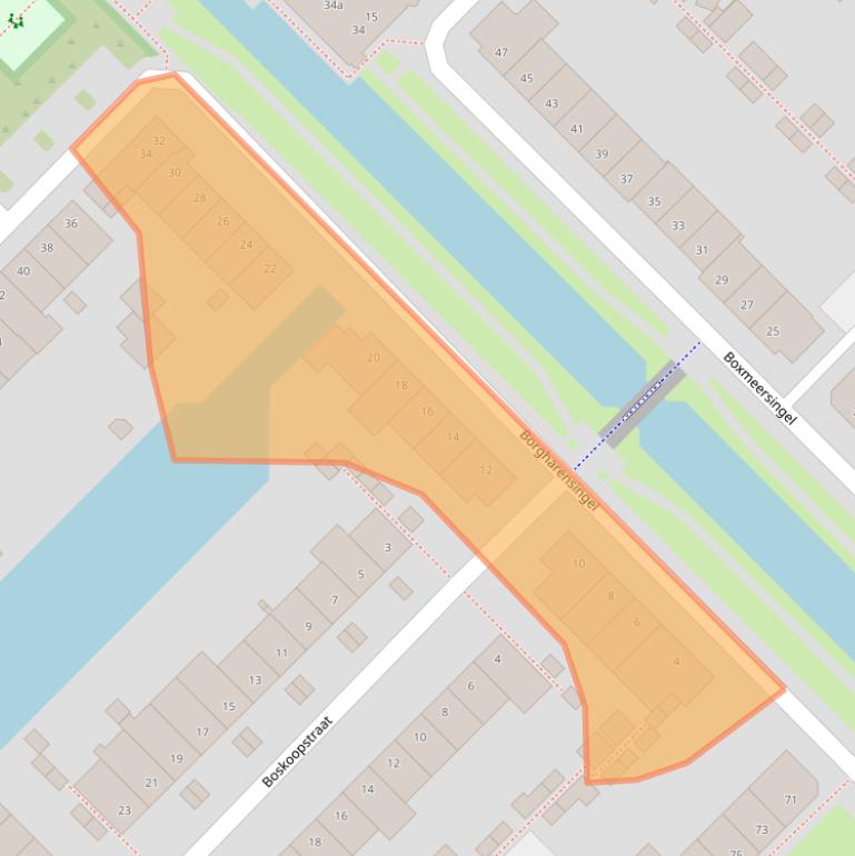 Kaart van postcodegebied 5043ZM.